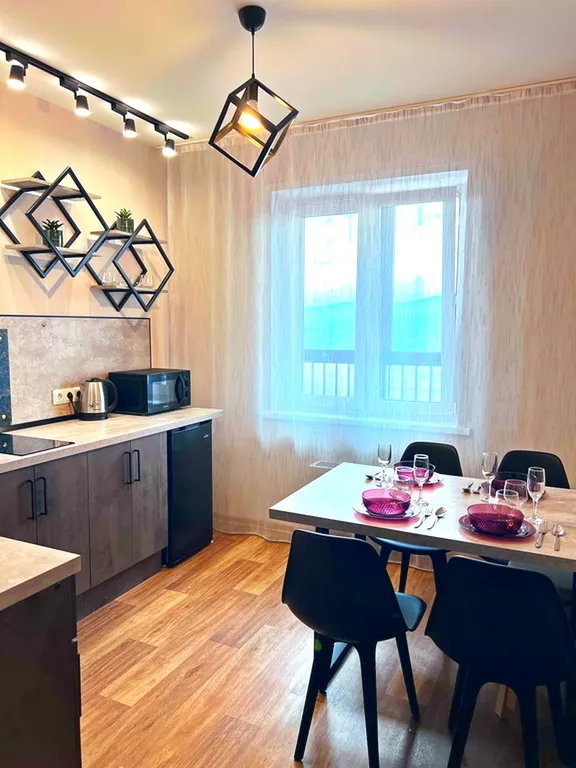 Новая квартира с видом на реку Енисей