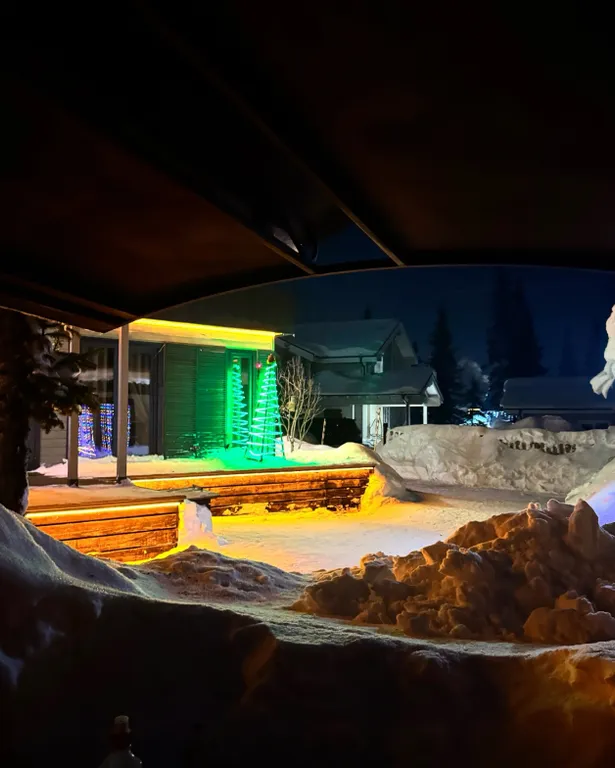 Дома с видом на гору