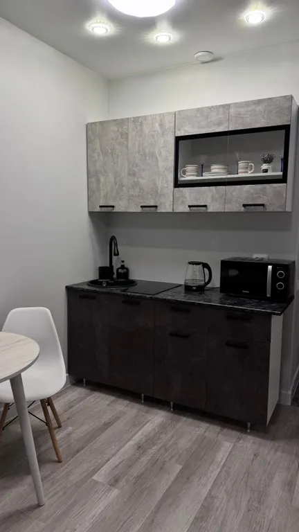 Уютная студия с парком на территории