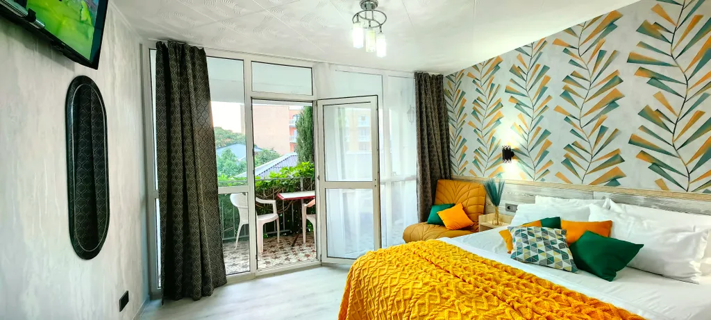 Квартира Квартира Двухкомнатный с кухней, стиралкой, балконом, кондиционером — Судак