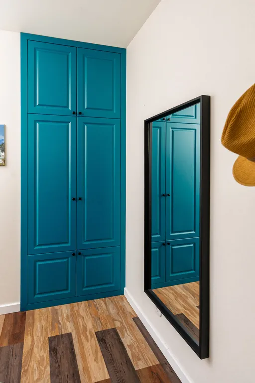 Двухкомнатная квартира с видом на город