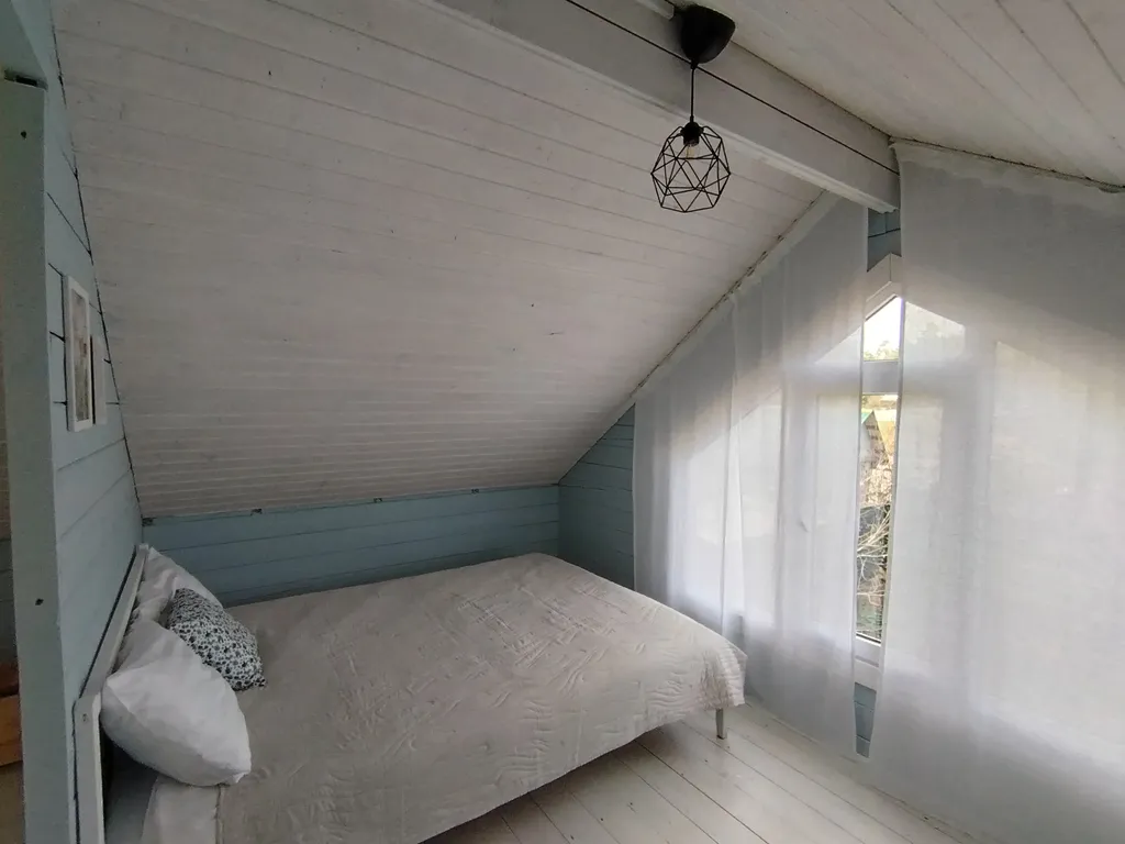 Голубой домик с баней