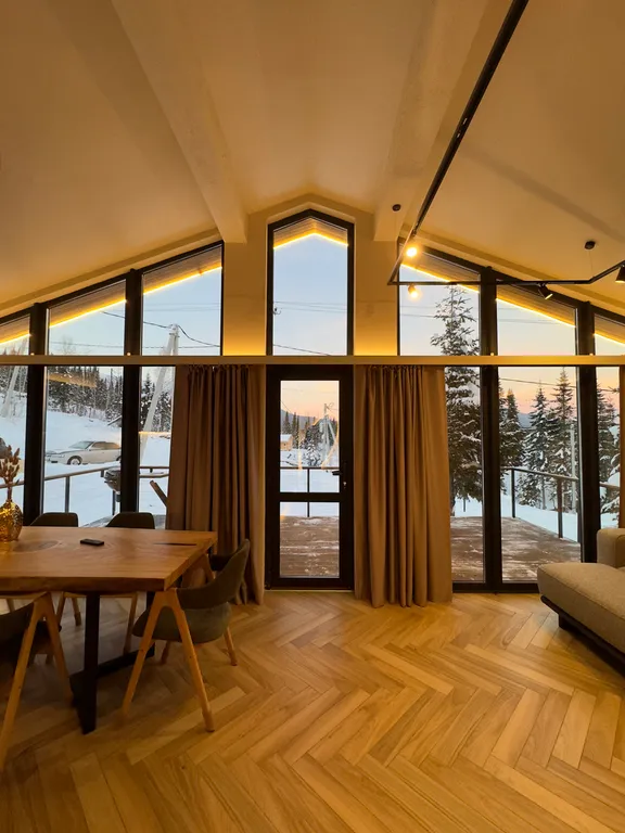 Дом GOLD с чаном на террасе