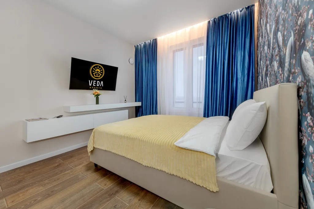 Квартира Квартира VEDA Aparts с видом на залив до 4-х гостей — Санкт-Петербург