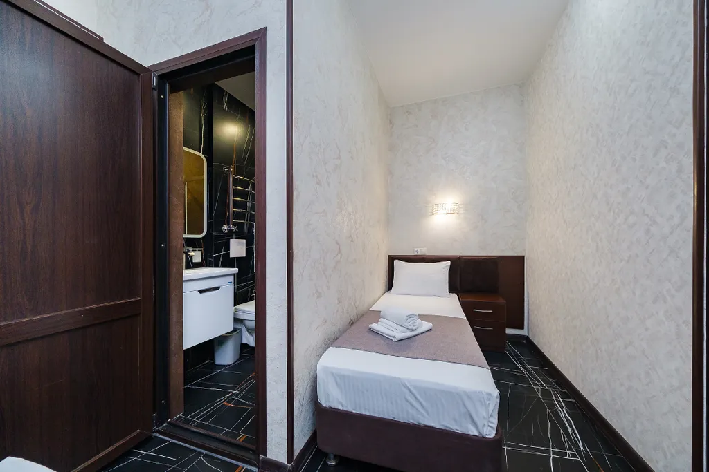 Двухместный бюджетный номер с двумя раздельными кроватями