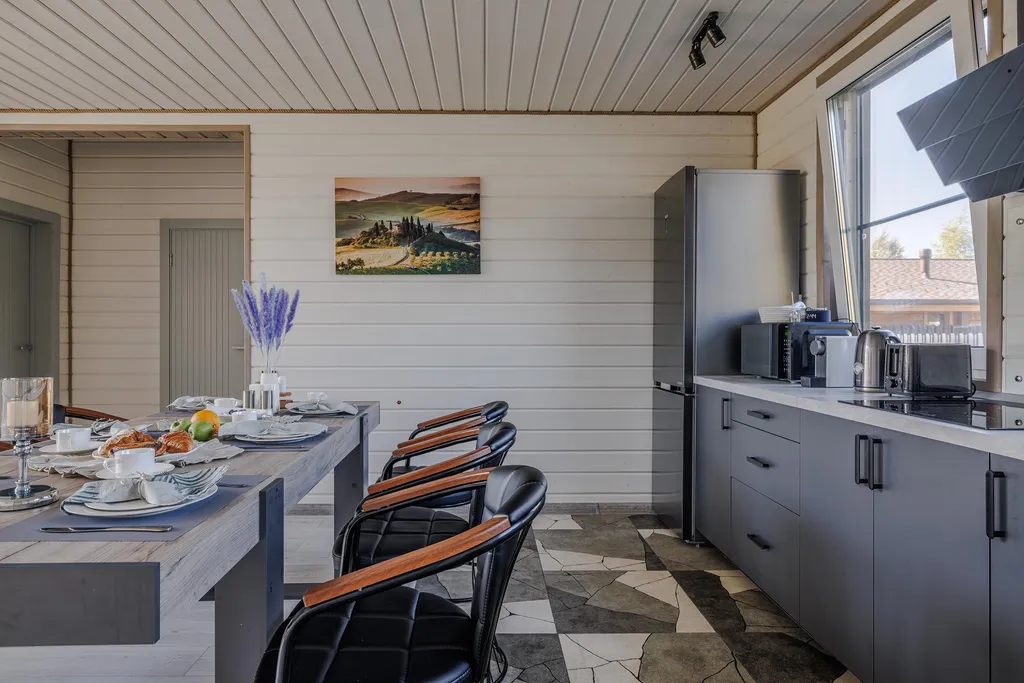 Дом шале с сауной