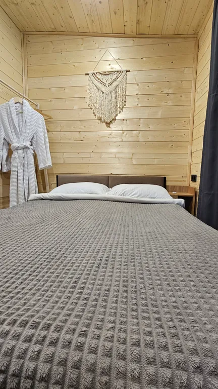 Уютный домик в горах с тёплым бассейном и баней