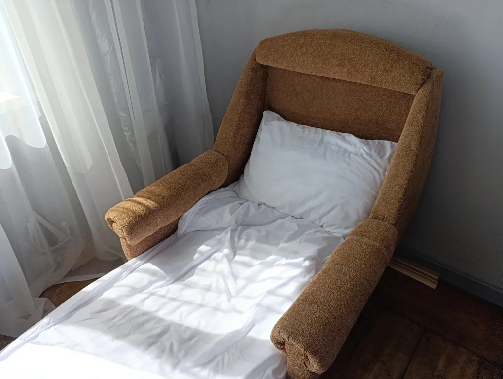 Однушка с видом на город и небо