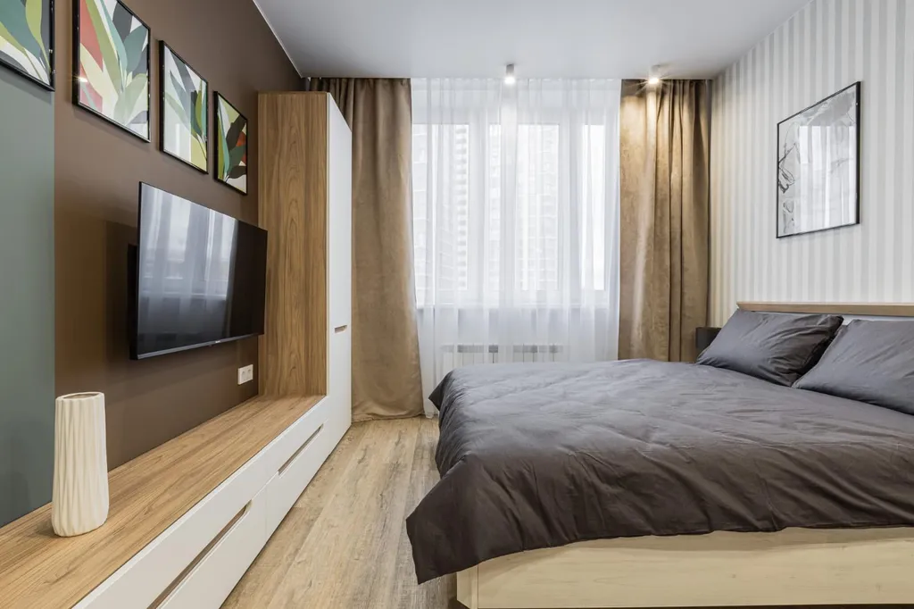 Квартира Комфортабельные апартаменты в современном стиле в центре города — аренда посуточно в Долгопрудный