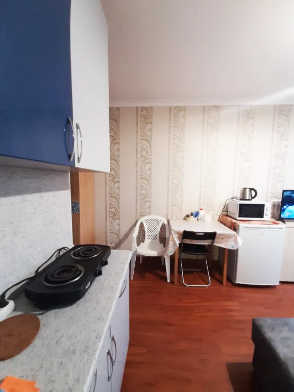 Студия у пляжа с видом на море