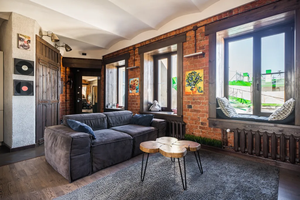 Квартира Квартира True Loft with great view — Санкт-Петербург