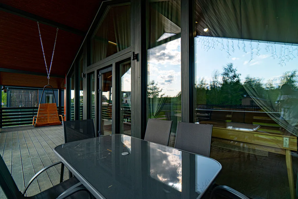 Коттедж Дом с панорамными окнами рядом с Можайским морем — Можайск