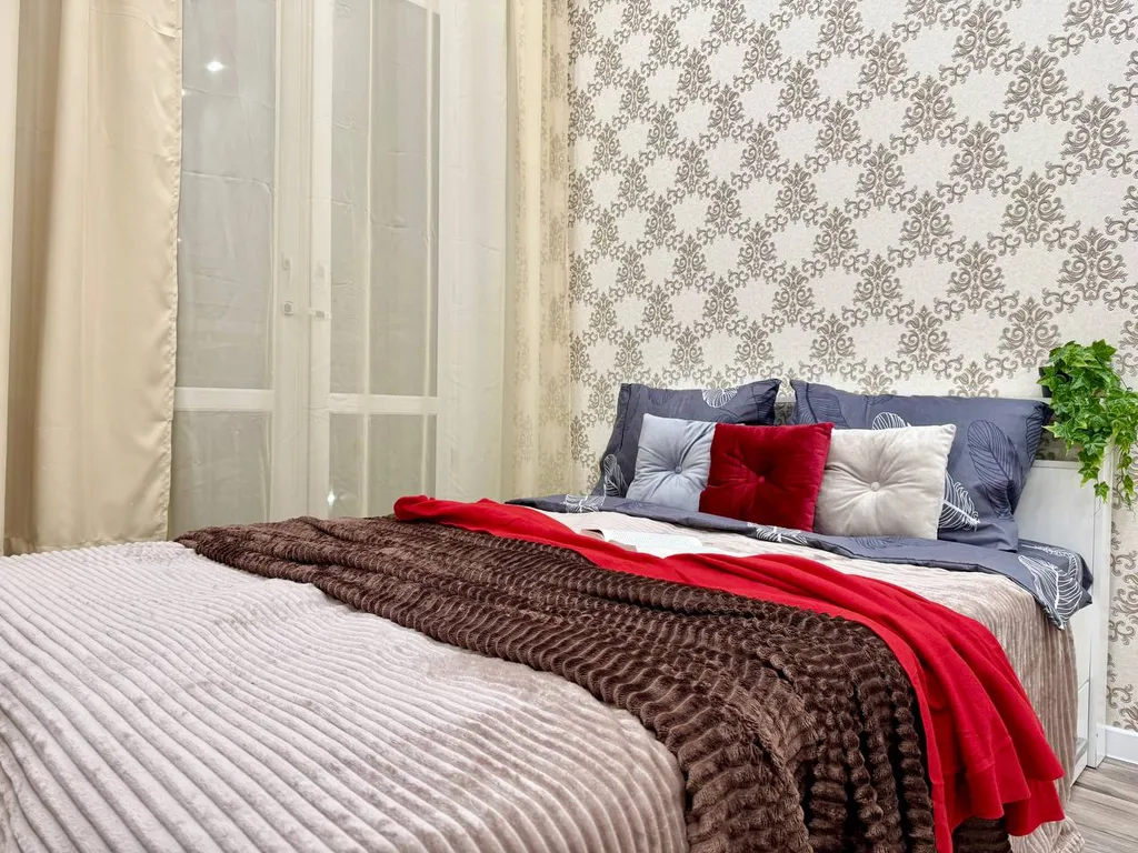 Двухкомнатная квартира с балконом