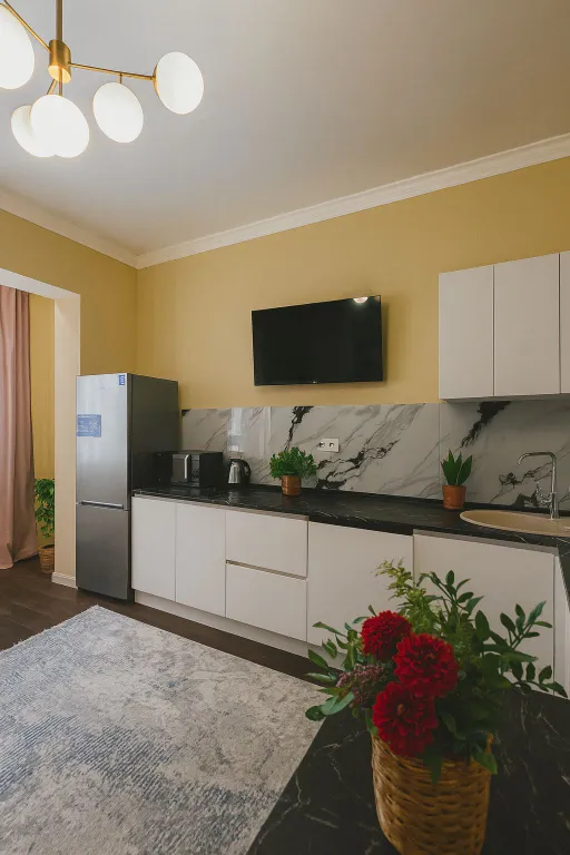 Квартира 1-комнатная квартира рядом с Мегой с видом на горы — Алматы