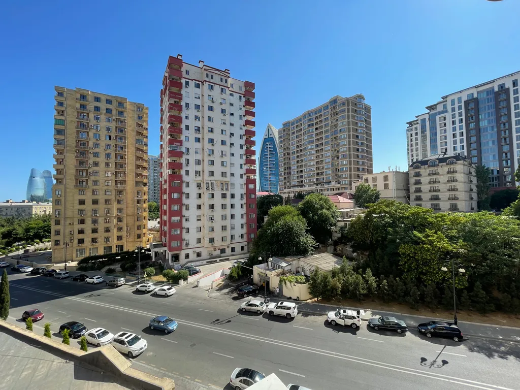 Flame towers view Apartment