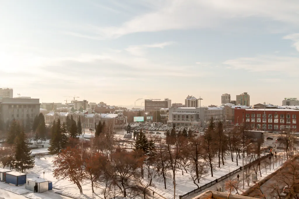 Квартира Квартира Живите с видом на Оперный театр, самый центр с закрытой парковкой — Новосибирск