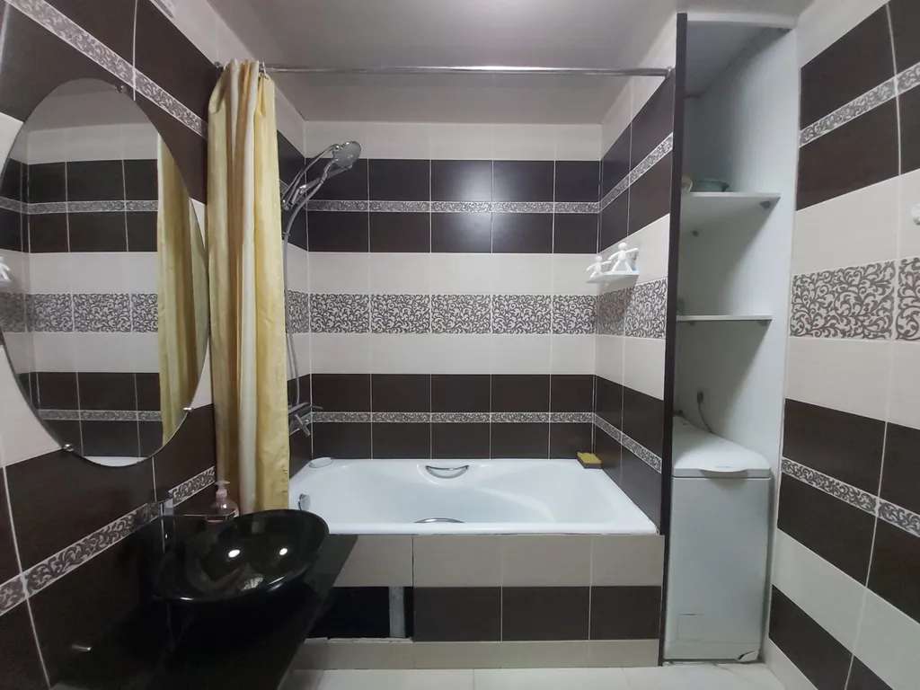 Трешка в самом центре