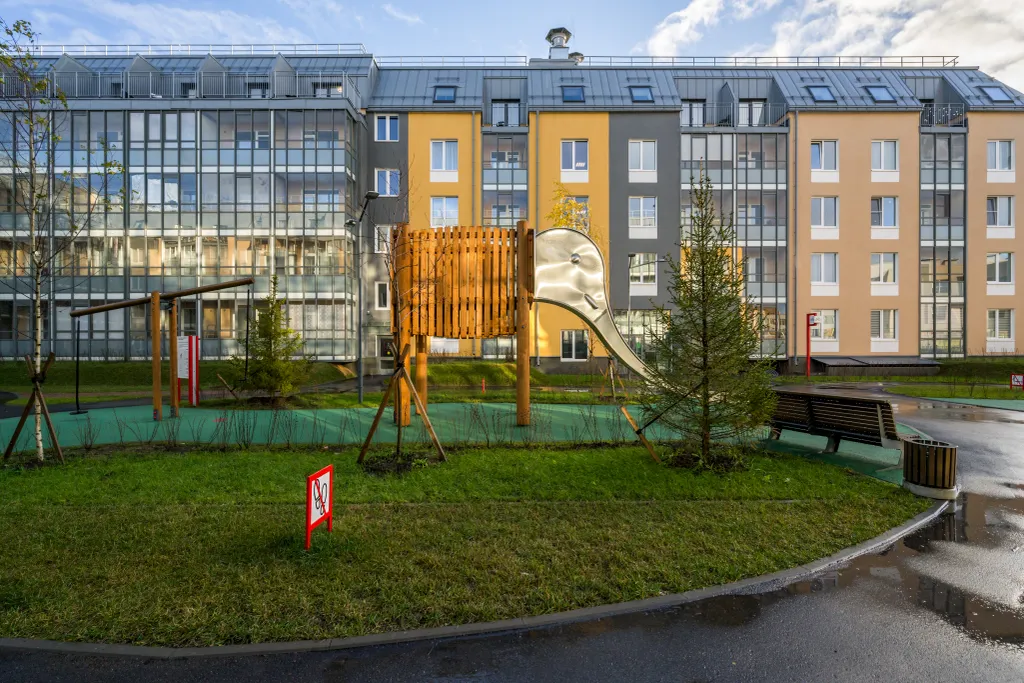 Стильные апартаменты с террасой
