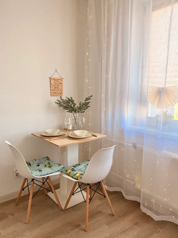 Светлая квартира на въезде в город