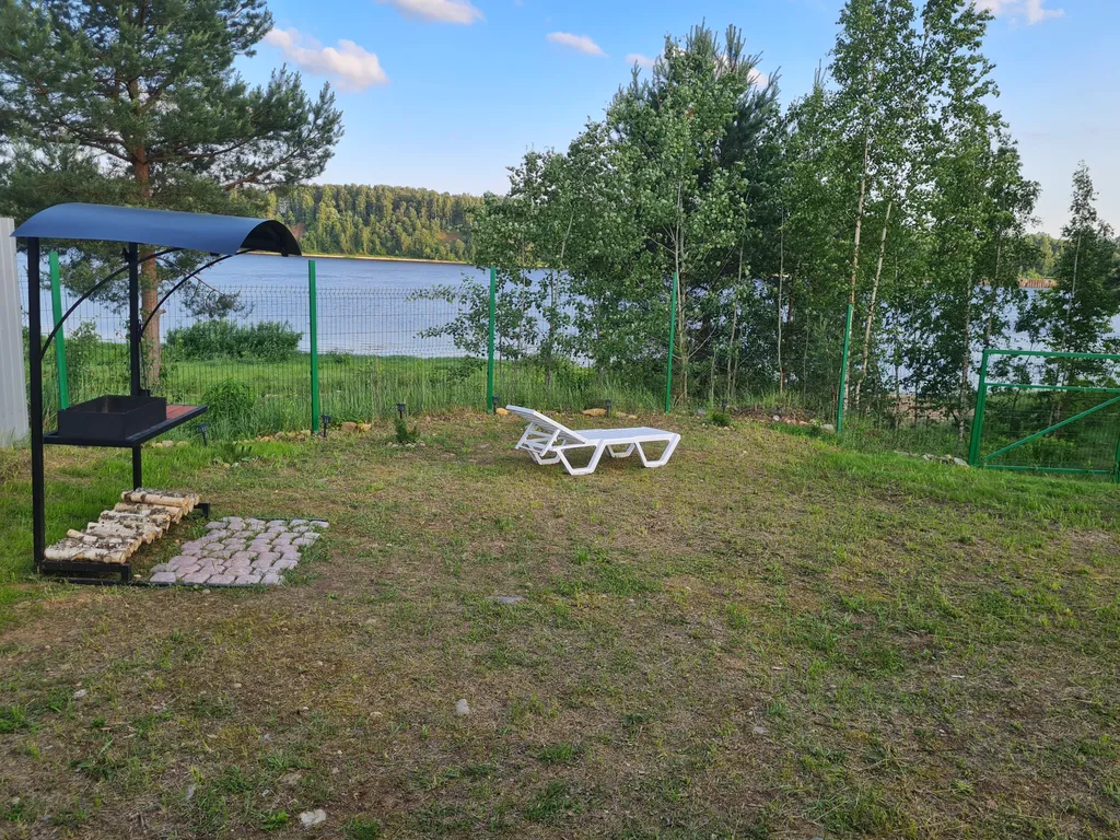 Дом 40m2 — чан, кухня, вид на Волгу