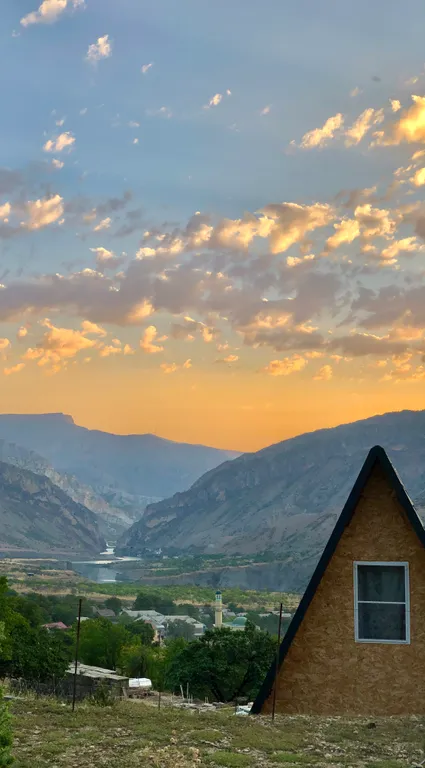 A-frame дом в уютном и тихом уголке