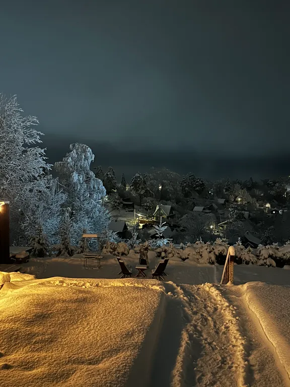 Коттедж Панорамный домик на склоне у Игоры — Орехово