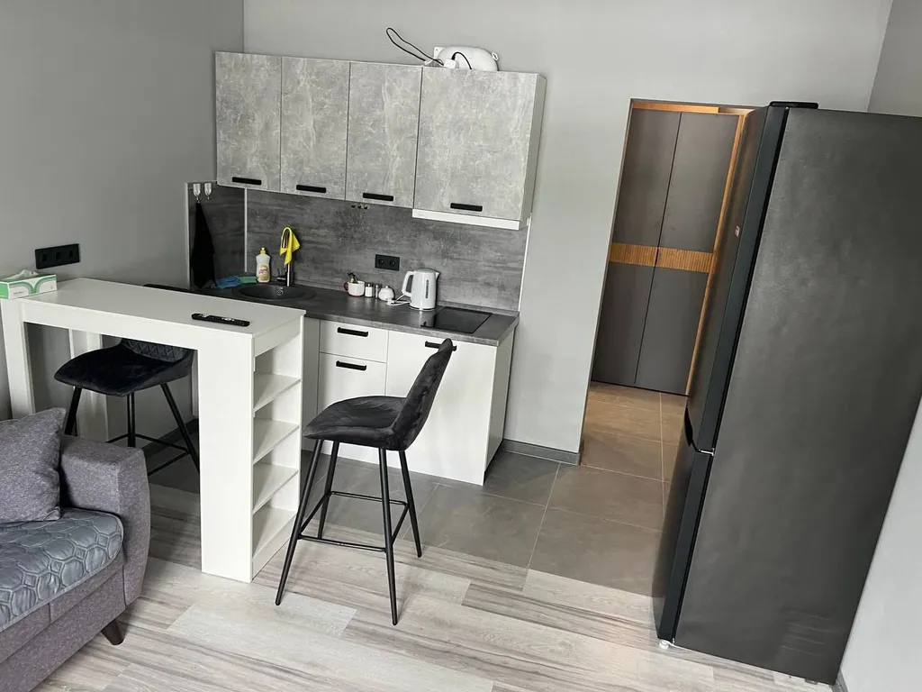 Уютная студия в Южно-Сахалинске с видом на горы