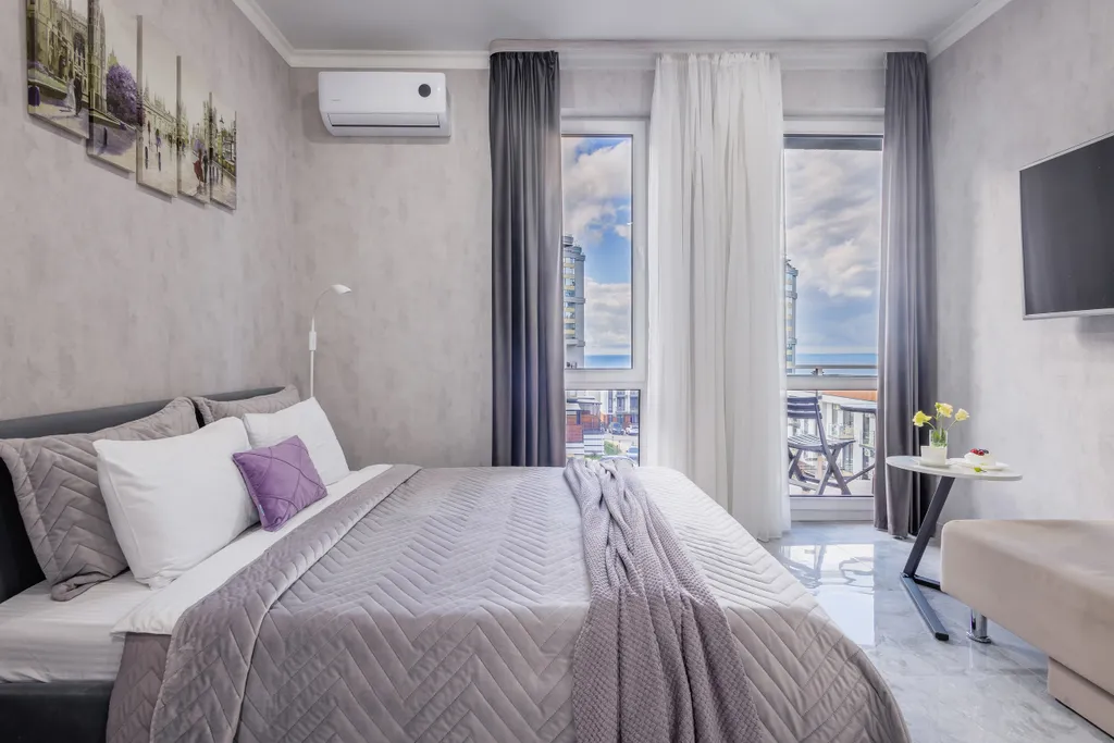 Студия в ЖК Касабланка с видом на море