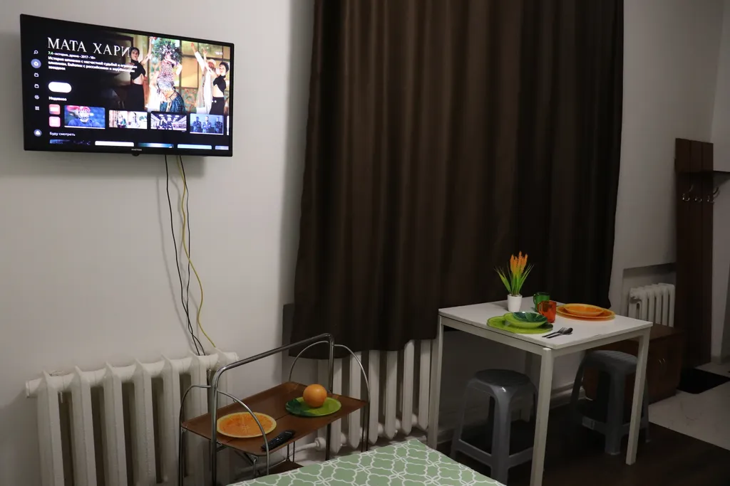 Удобная студия с большой кроватью у станции МЦД-4 Железнодорожная