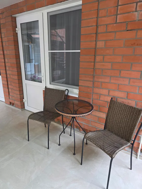 Квартира Квартира Комфорт плюс с террасой четырёхместный номер двуспальной кроватью — Геленджик