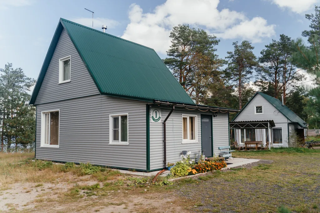 Дом на Сямозере у пляжа 1