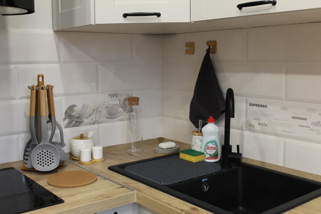 Апартамент Сканди с балконом и отдельной спальней