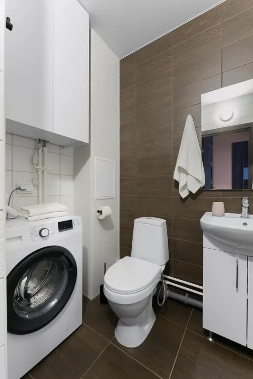 Квартира Евродвухкомнатная квартира на проспекте Будённого — Санкт-Петербург