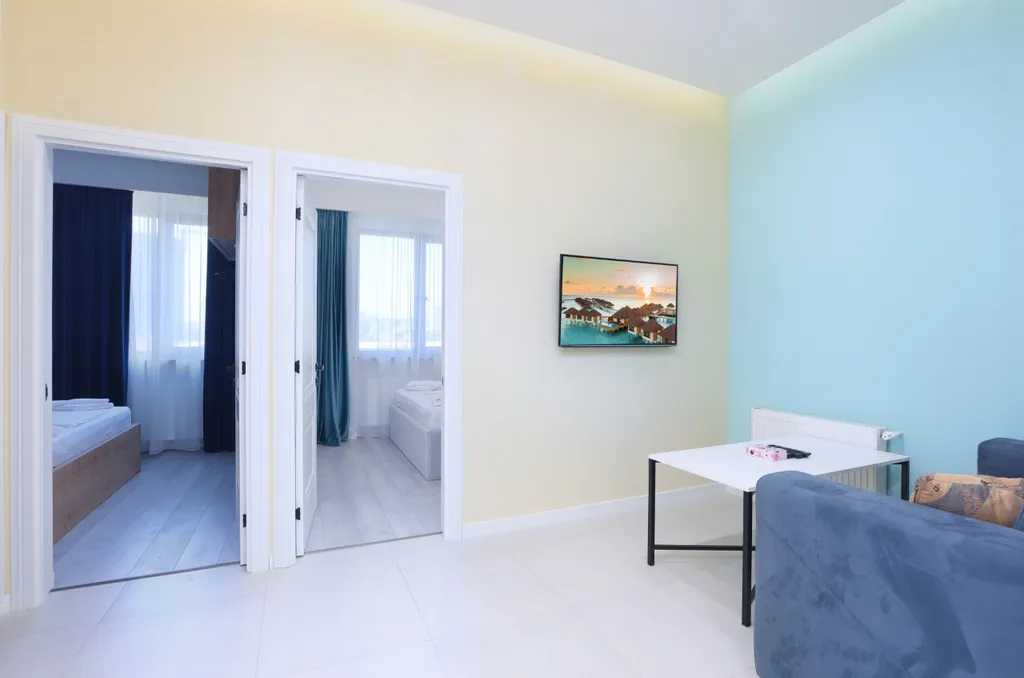 Удобная квартира с уютными спальнями