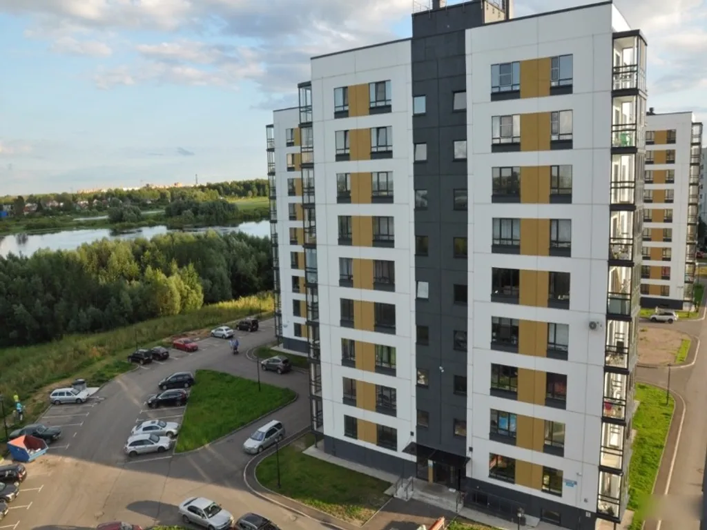 Шикарный вид на Волхов