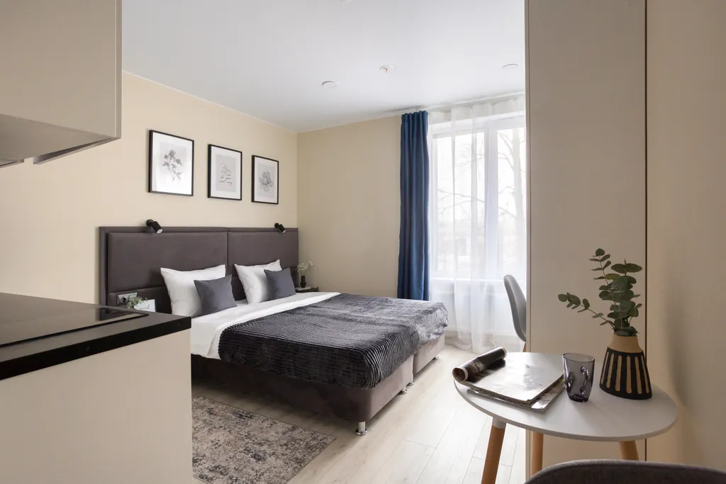 Квартира Уютные апартаменты рядом с метро — Санкт-Петербург