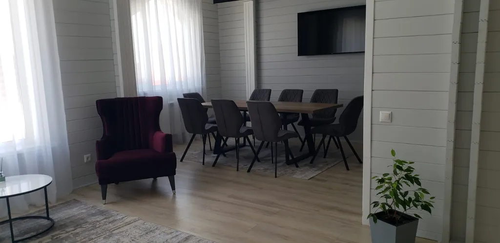 Villavgosti новый дом для отдыха с современным интерьером