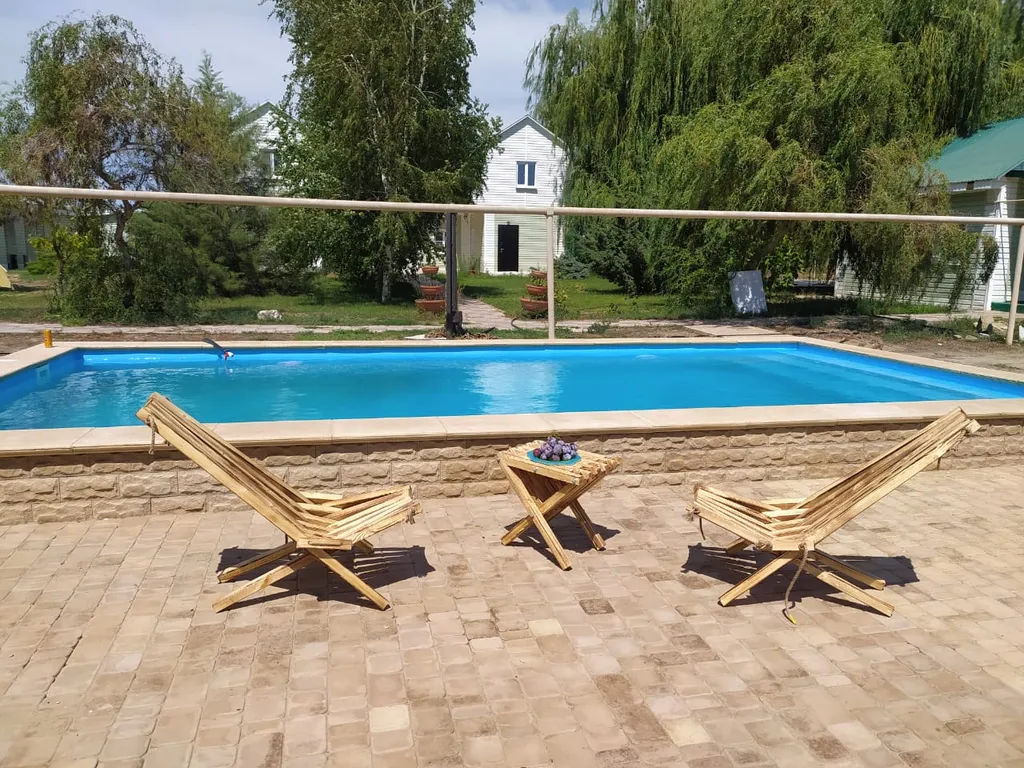 Номер на двоих на берегу реки Бахтемир