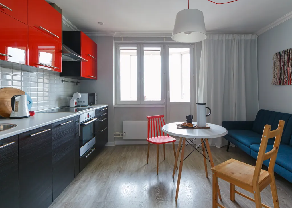 Стильная квартира в Beresta house