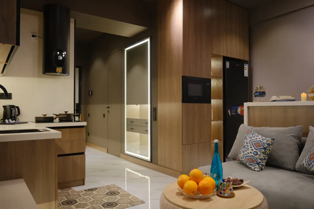 Дизайнерская студия в центре в ЖК NRG U Tower