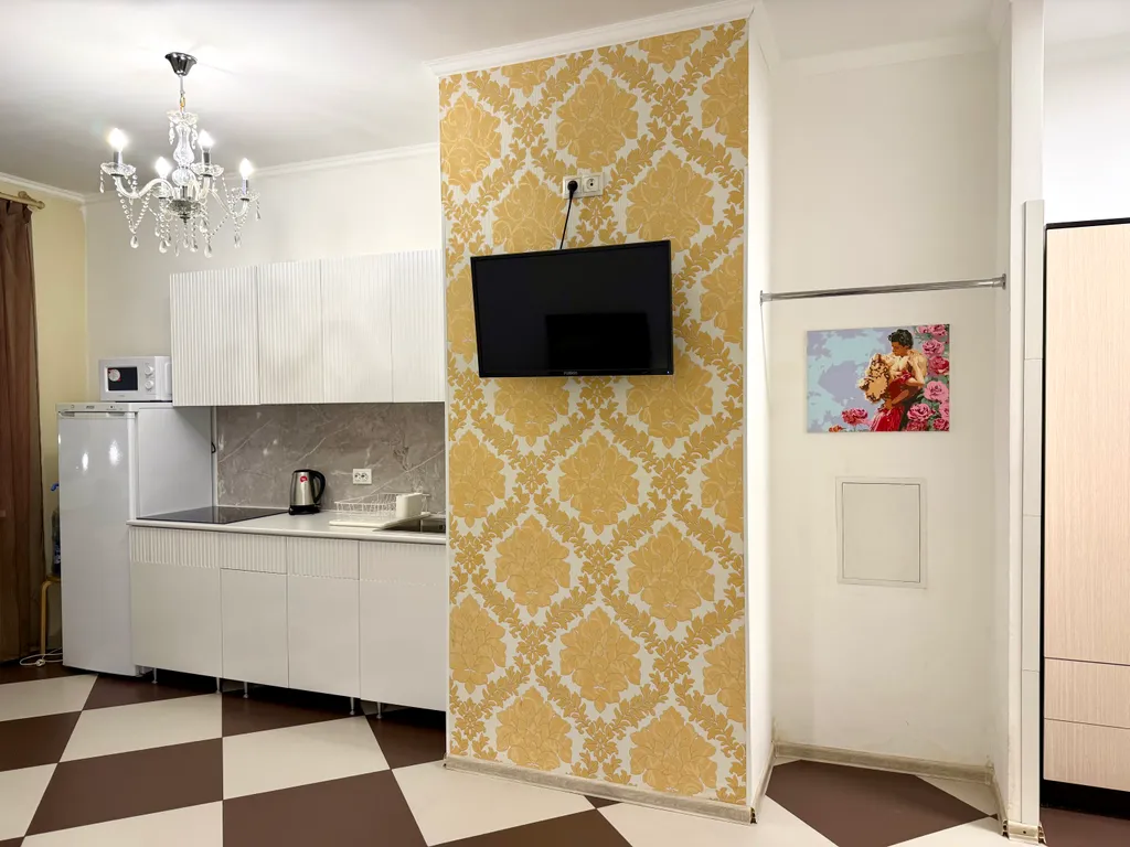 Квартира Квартира Уютная еврооднушка в Московском районе, недалеко от аэропорта — Санкт-Петербург