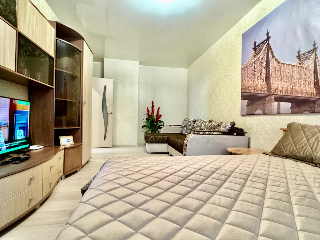 Уютная квартира в центре рядом с ТРЦ Аура