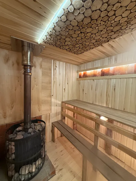 Уютный дом с баней для отдыха семьей и компанией