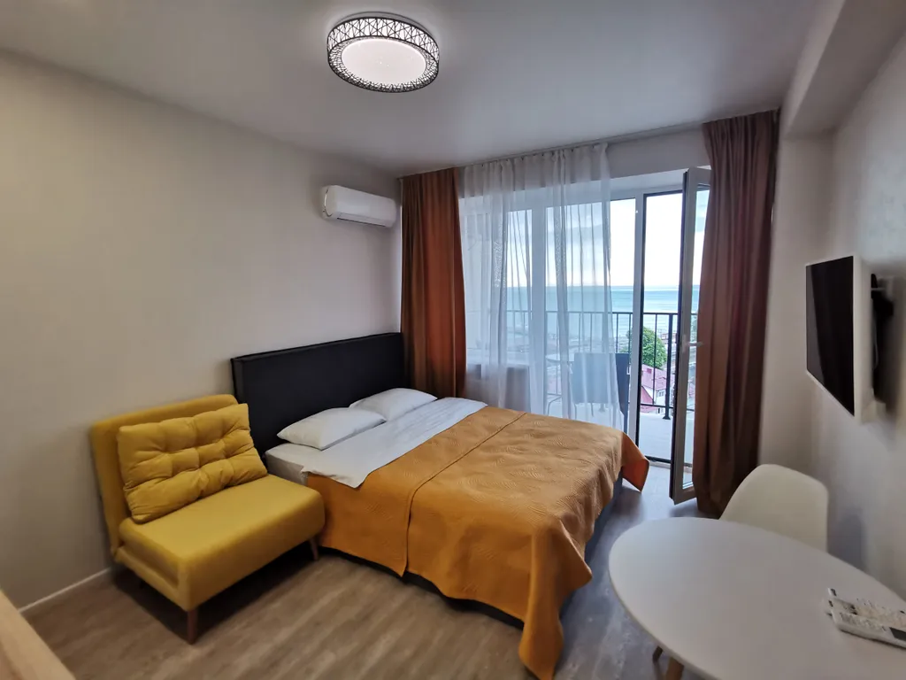 Квартира студия морской бриз с бассейном на территории