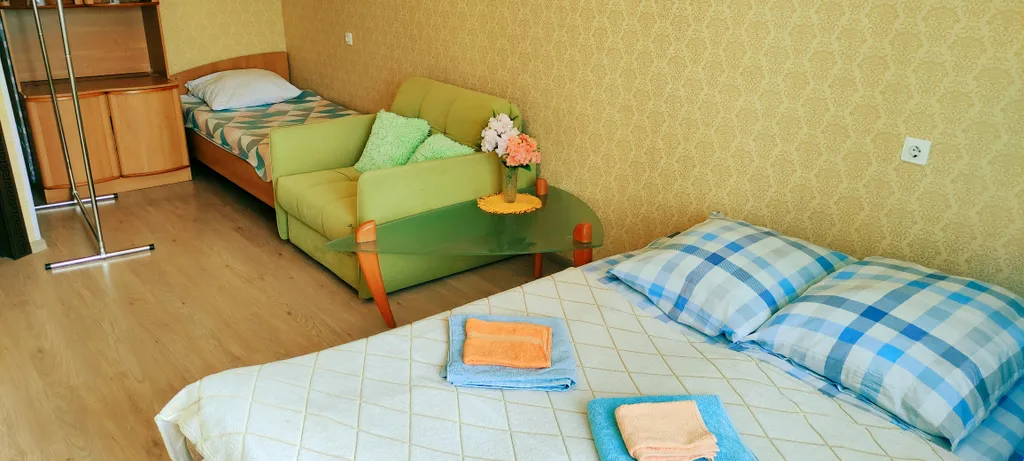 Уютная светлая теплая квартира