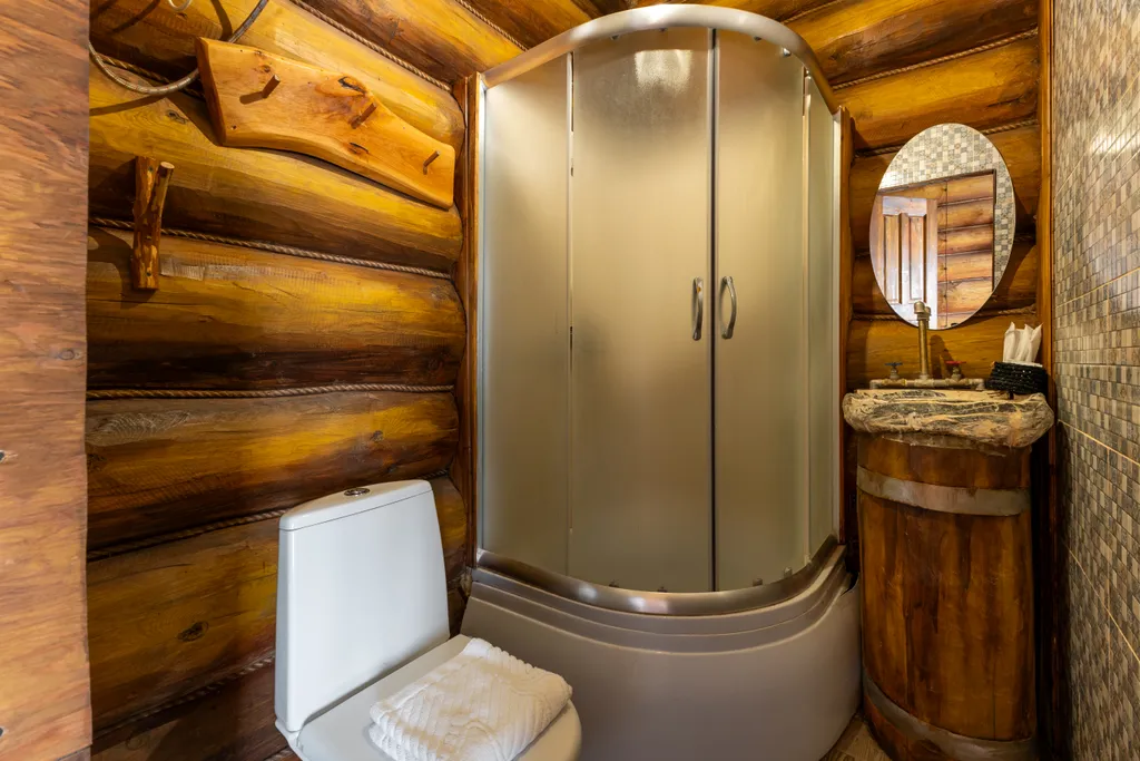 Коттедж Дом-Изба для дружной пятерки с видом на горы — Пластунка