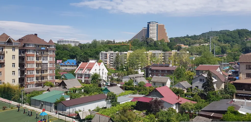 Студия с видом на море