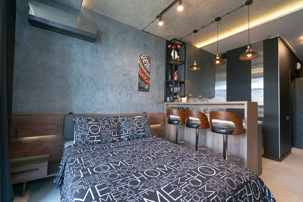 Дизайнерская студия Ls-black strong с видом на море и горы 7 этаж