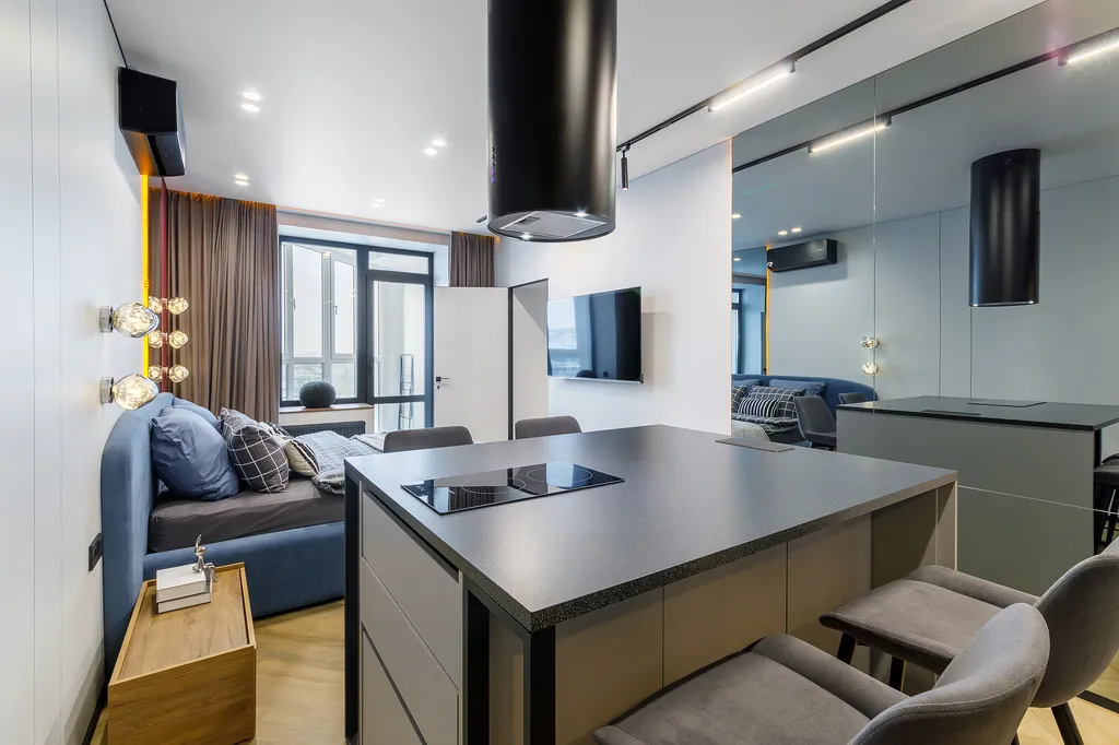 Дизайн квартира в центре города