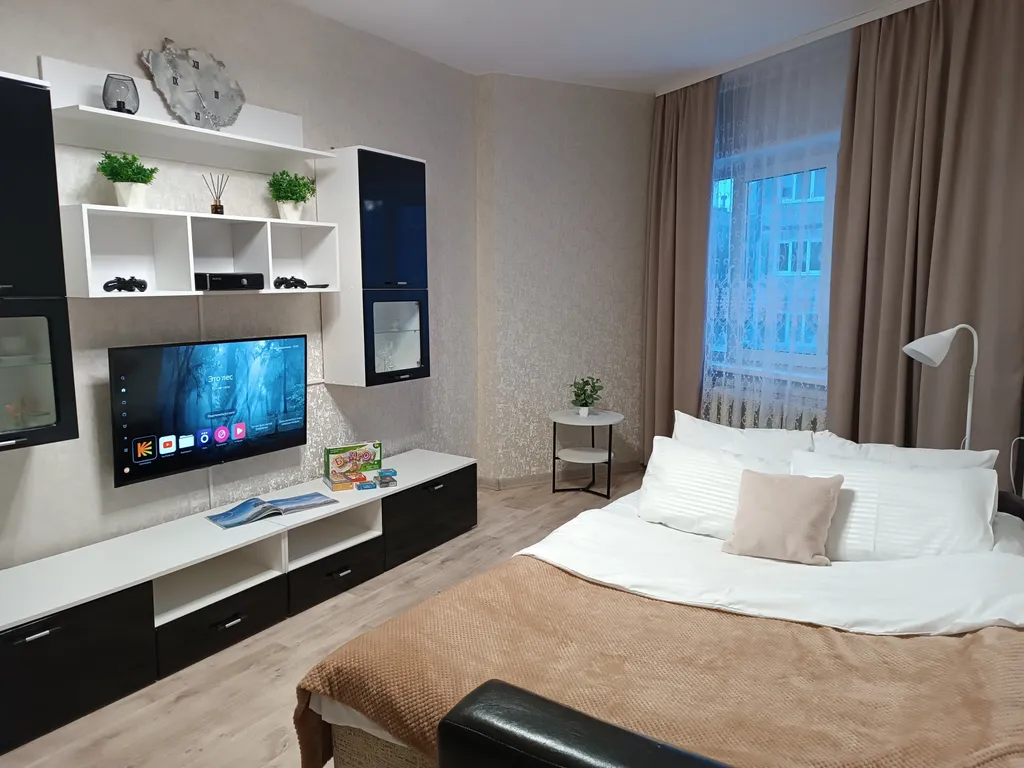 Уютная квартира с видом на гору